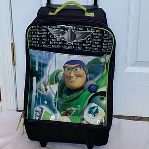 Toy Story Buzz Lightyear Rolling Suitcase For Kids